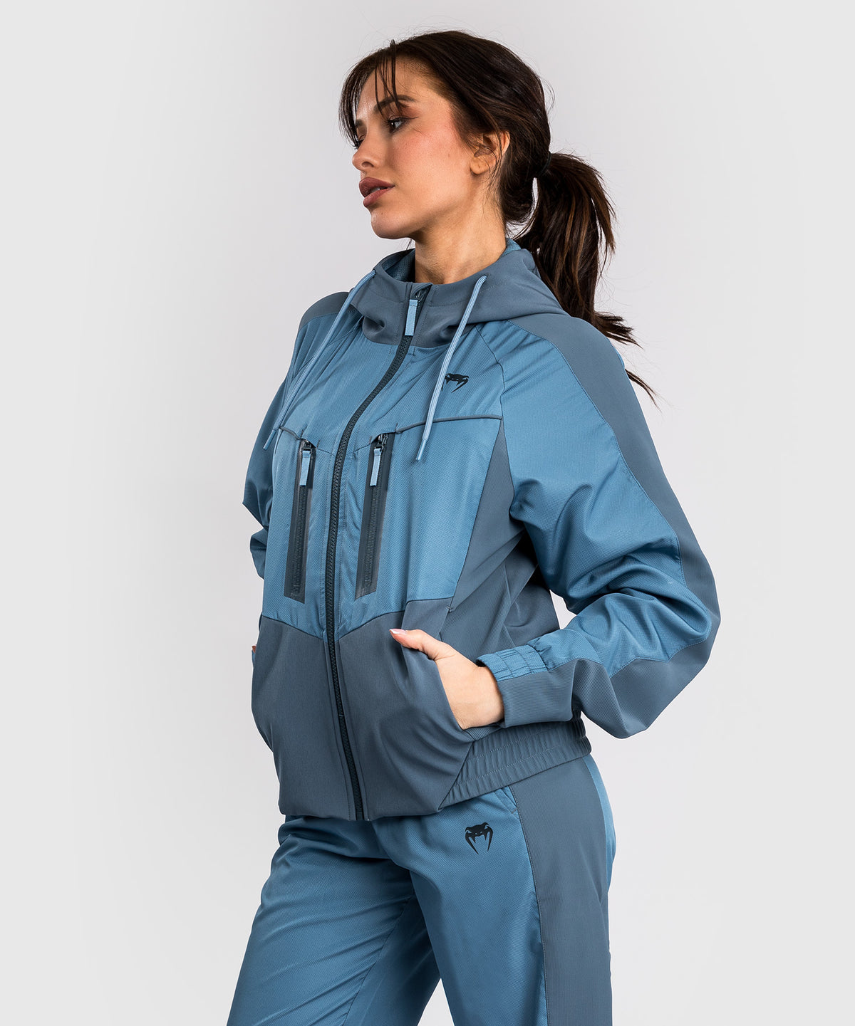 Venum Laser 3.0 Damen-Trainingsjacke - Pazifikblau