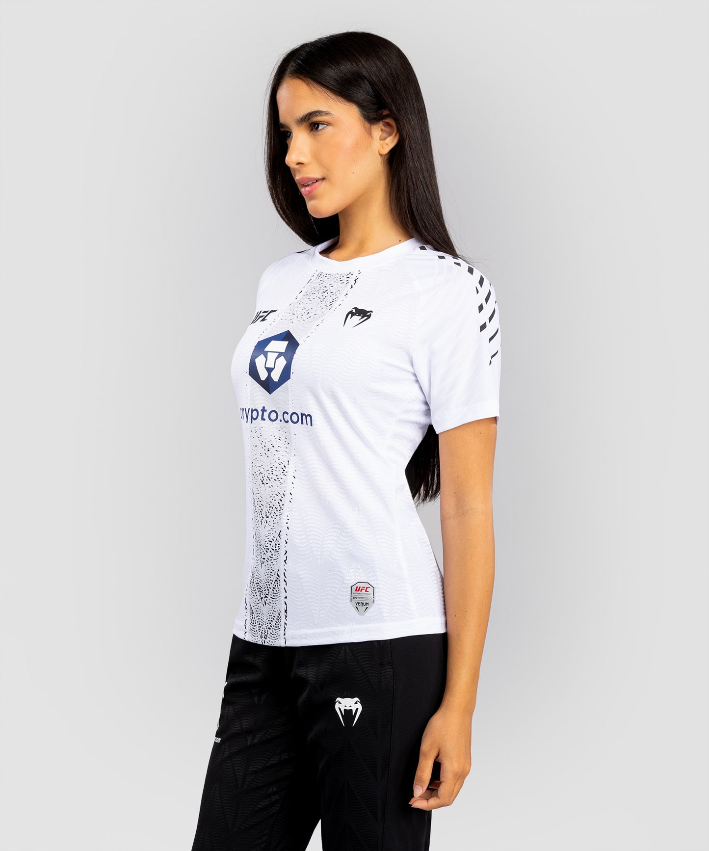 Maillot Officiel Walkout Femme UFC Zenith by Venum Authentic Fight Night - Blanc