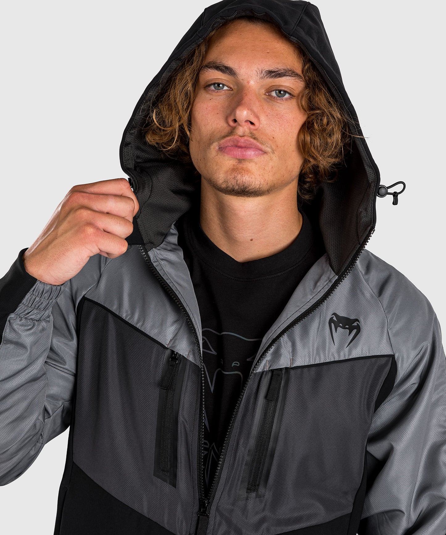 Venum Laser 3.0 Giacca da ginnastica - Nero/Grigio