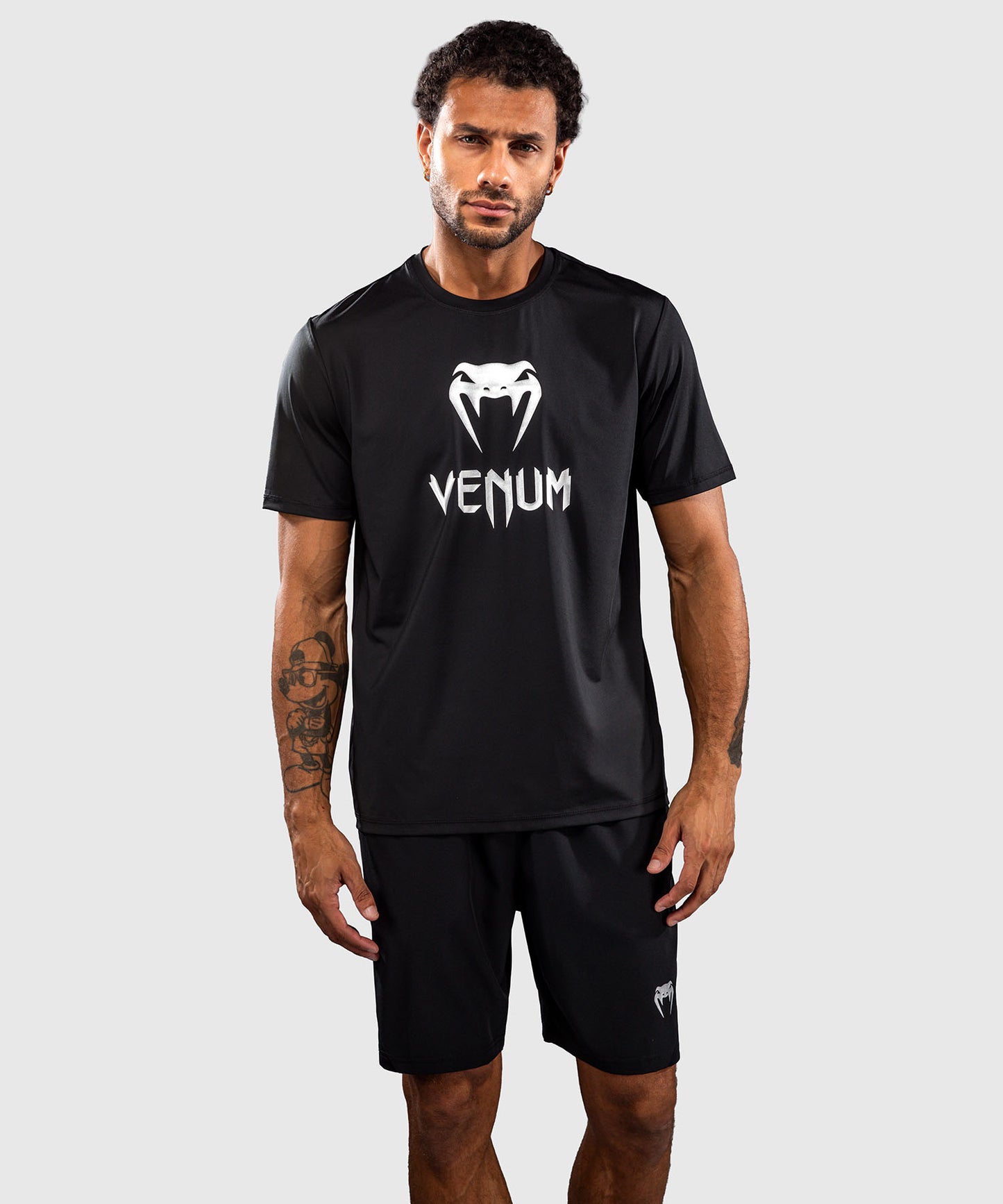 T-shirt Dry Tech Venum Classic - Noir/Argent