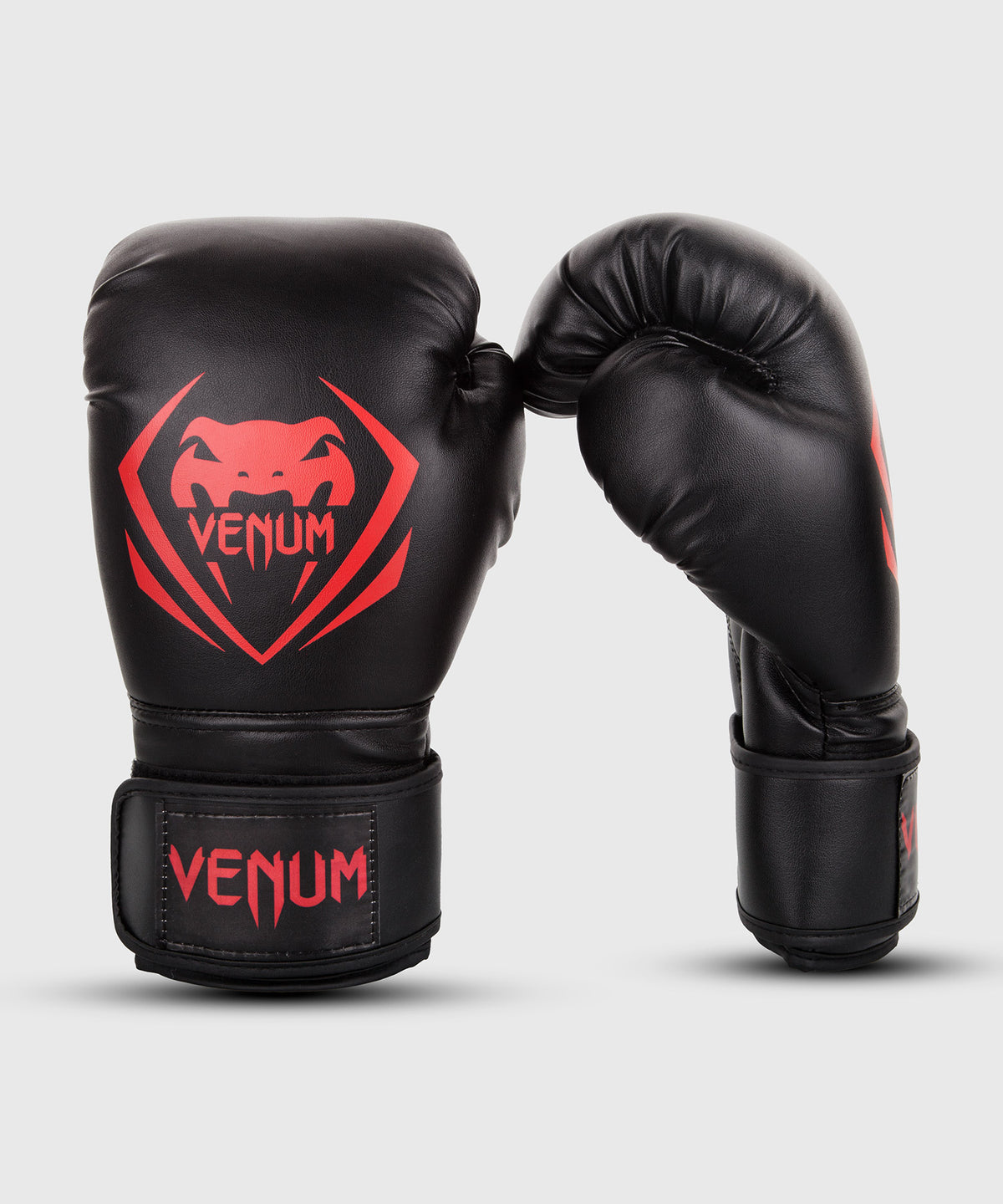 Guantes de Boxeo de Competición Venum - Negro/Rojo