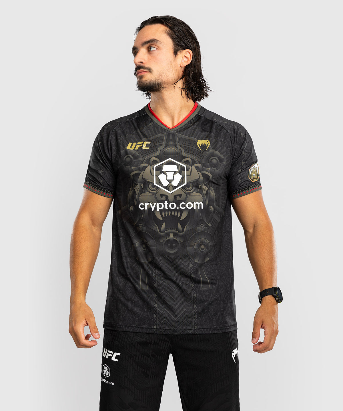 Men’s Noche UFC 2.0 by Venum Black Authentic Fight Night Walkout Jersey