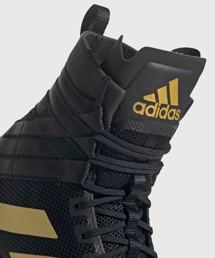 Adidas Speedex 18 Scarpe da Boxe - Nero/Oro Opaco