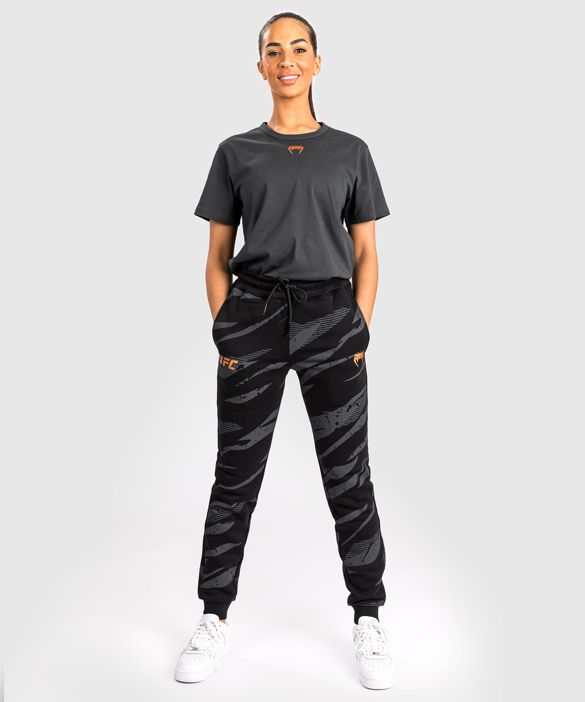 UFC Adrenaline By Venum Fight Week Pantalón de Algodón para Mujer - Urban Camo
