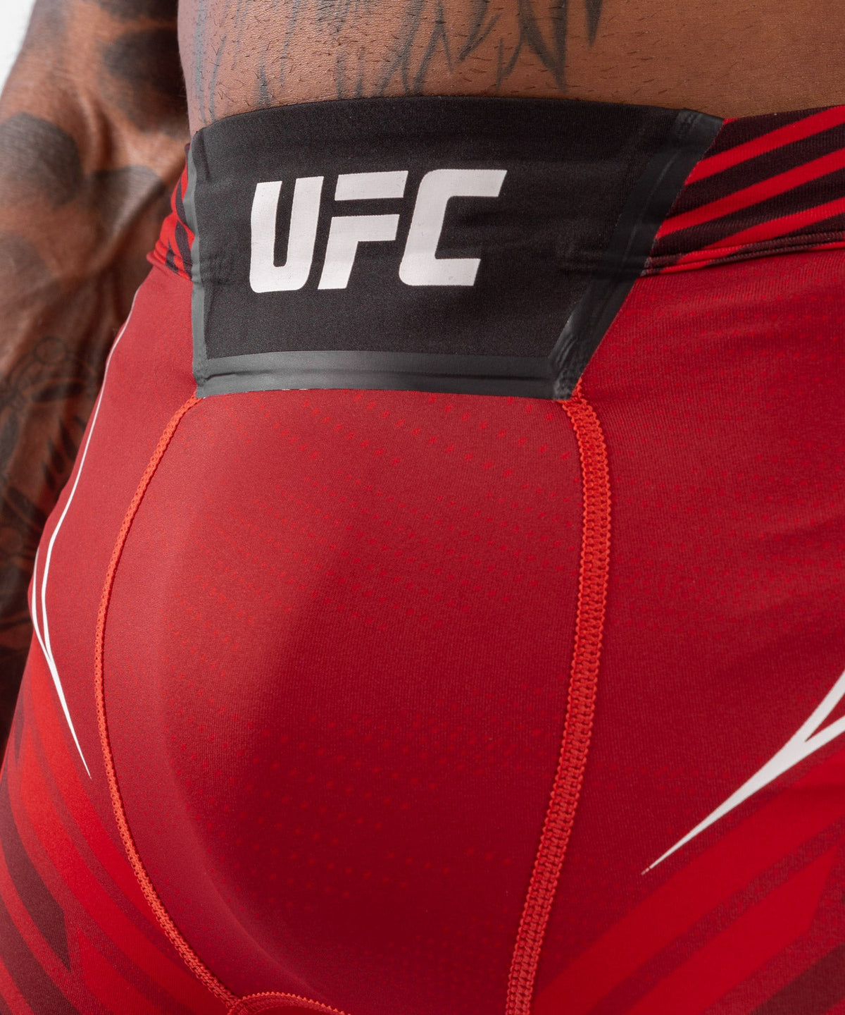 Men's UFC Compression Short Venum Authentic Fight Night - Long Cut - Red