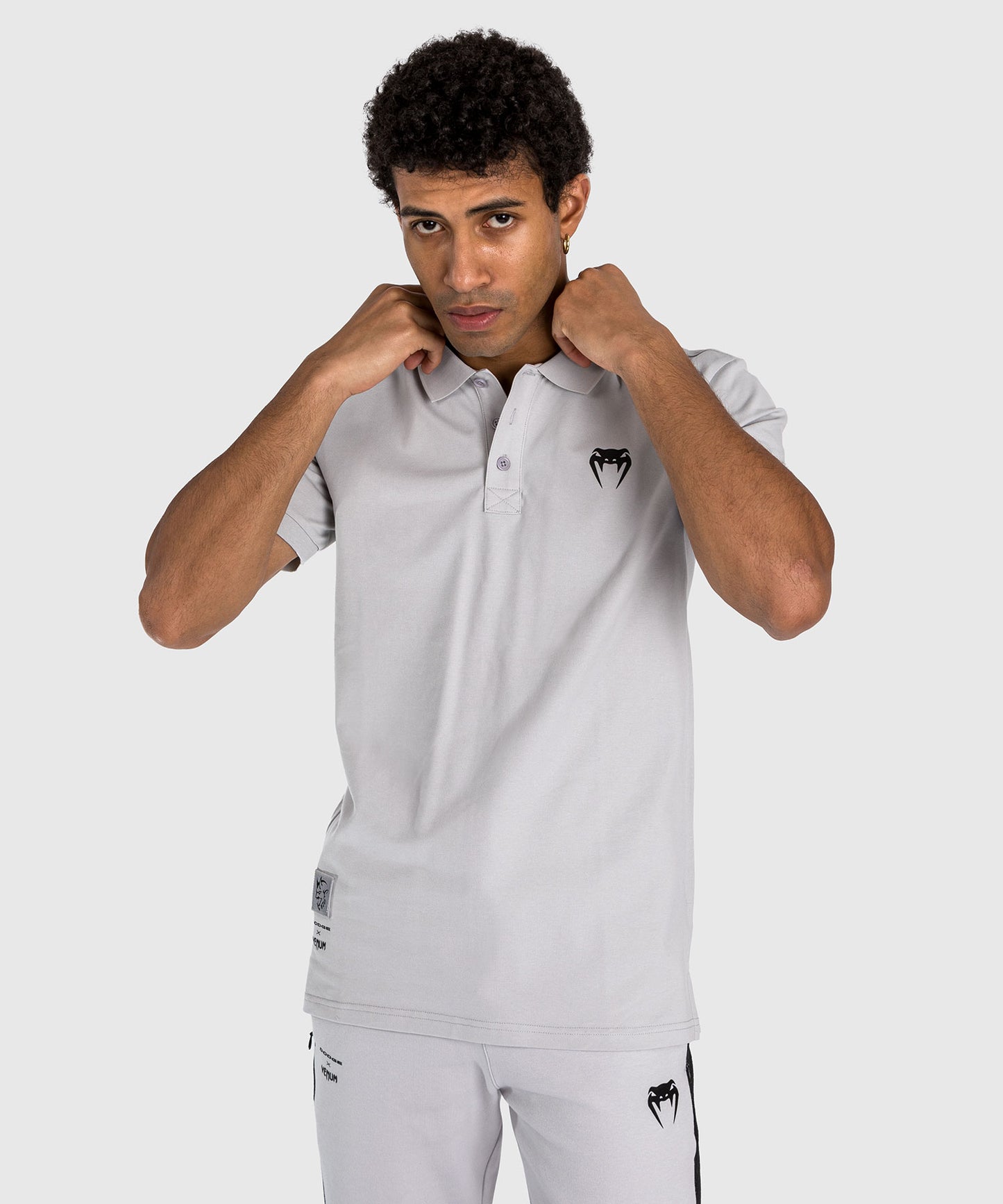 Venum x Dodge Demon 170 Men’s Polo Shirt - Grey