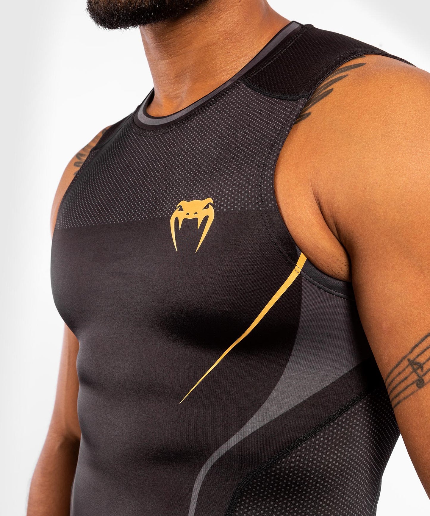 Débardeur de Compression Venum Athletics – Noir/Or