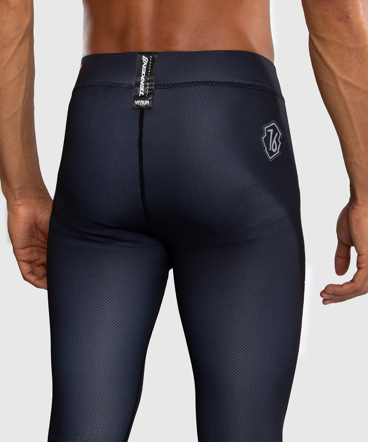 Venum x TEKKEN 8 - Paul Phoenix Pantaloni a compressione - Nero/Blu