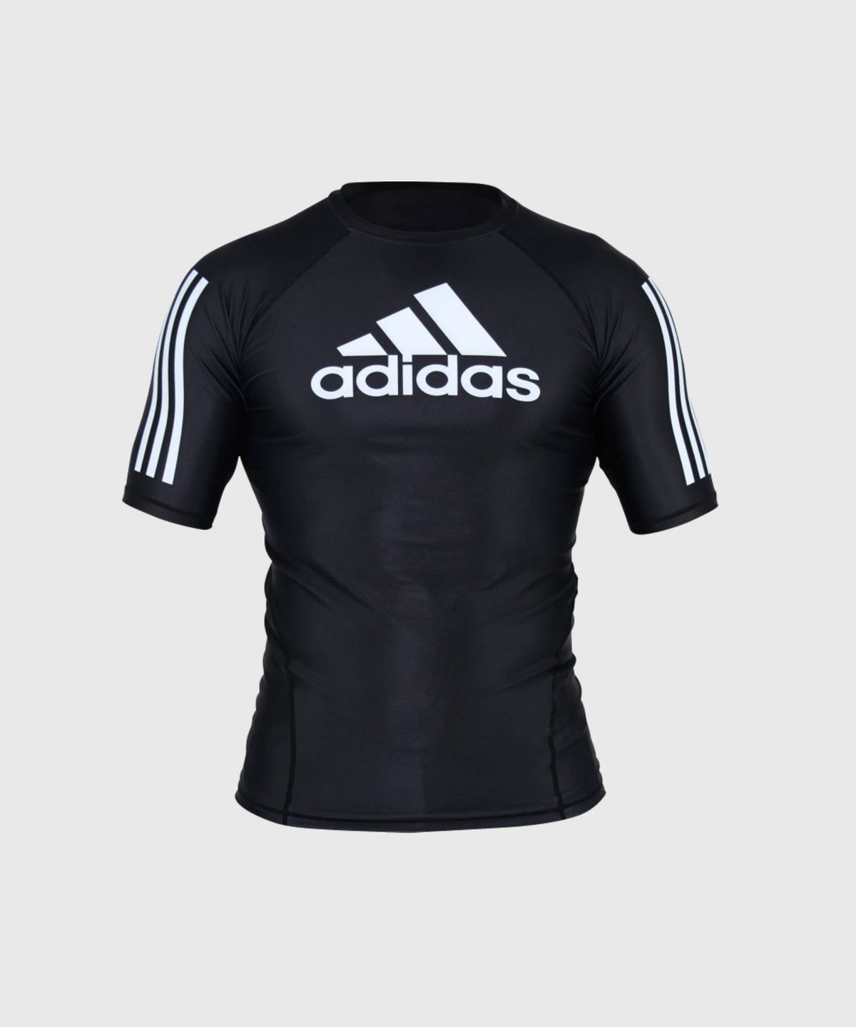 Adidas Kurzarm-Rashguard - Schwarz