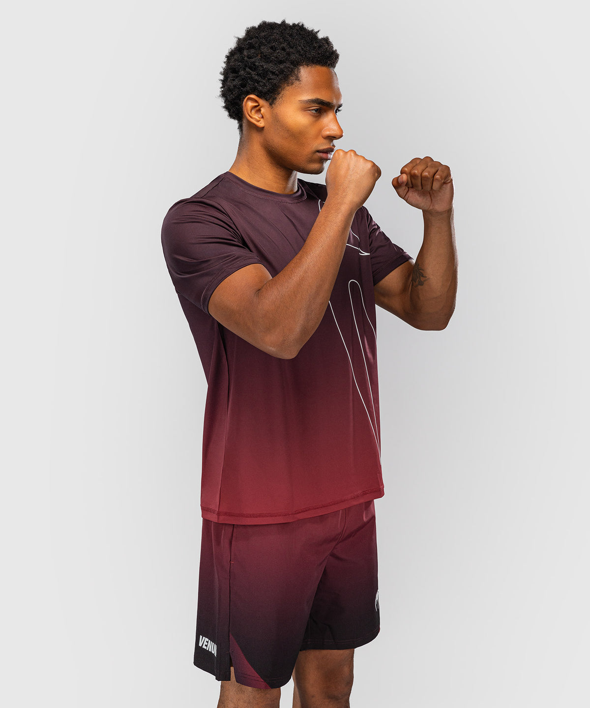 Venum Giant Shift Dry-Tech-T-Shirt - Schwarz/Rot