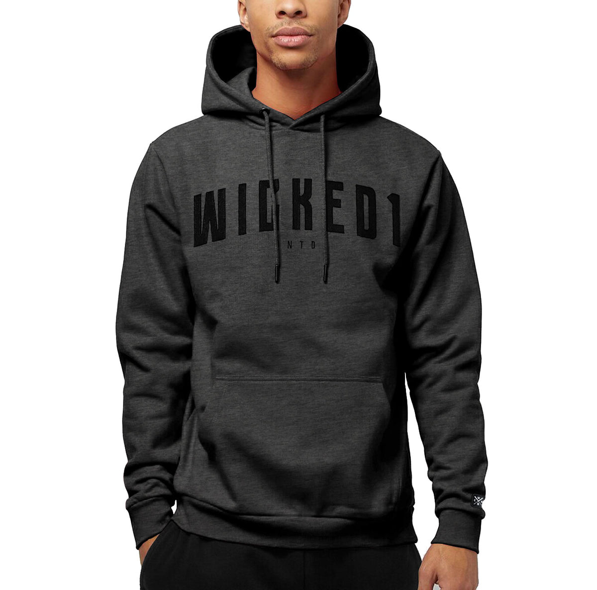 Wicked One Heavy Felpa con Cappuccio - Grigio