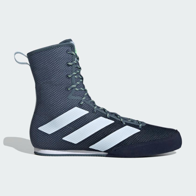 Adidas Box Hog 3 Scarpe da Boxe - Blu-Grigio/Bianco