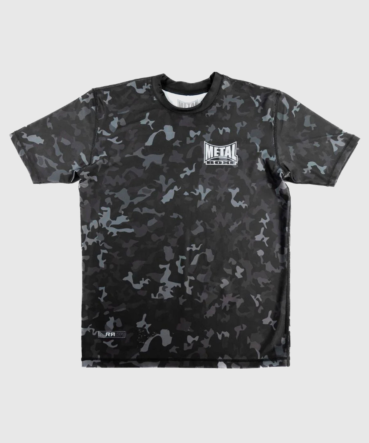 Rashguard À Manches Courtes Metal Boxe Mirror - Noir/Camo