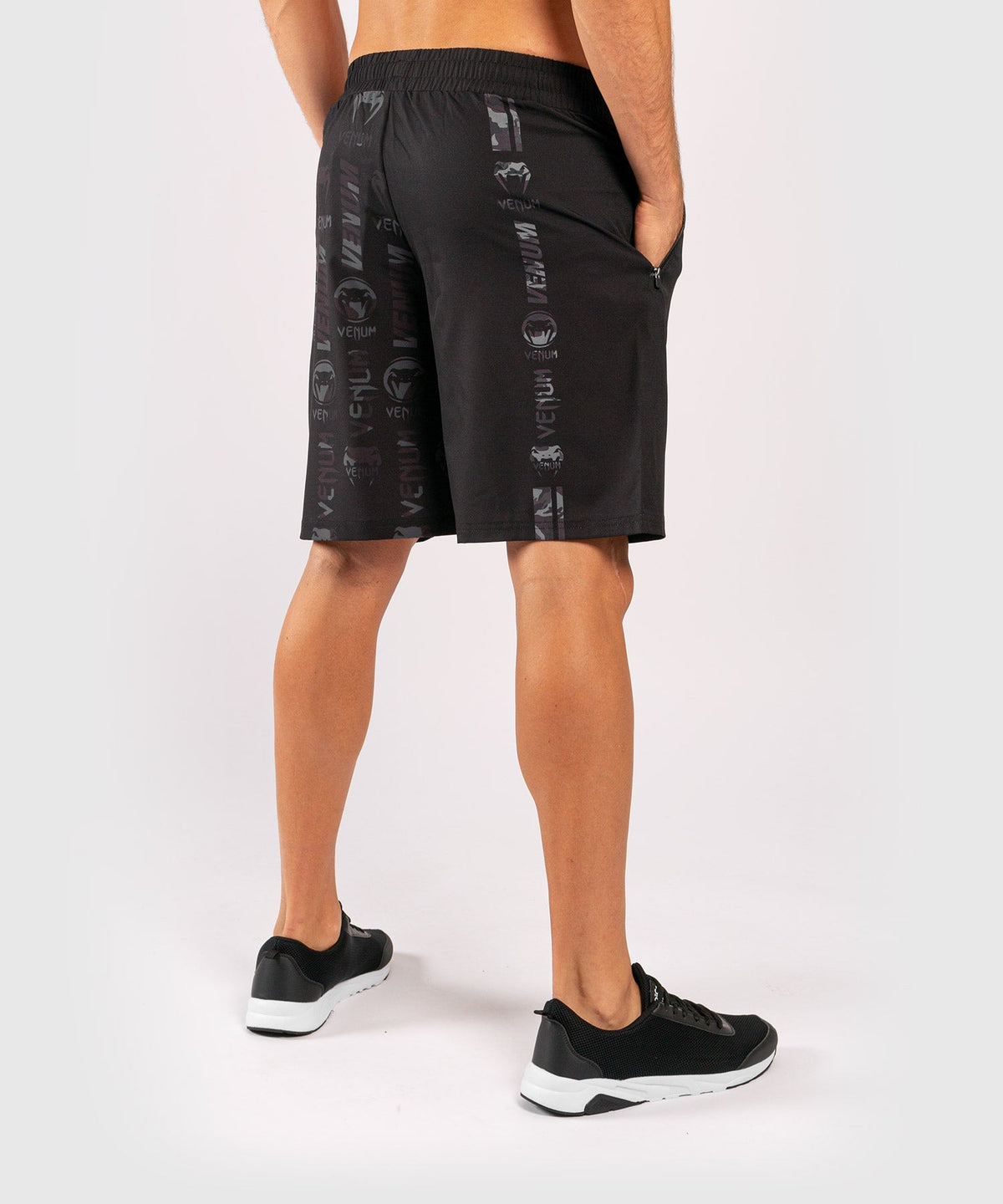 Short de Sport Venum Logos - Noir/Urban Camo