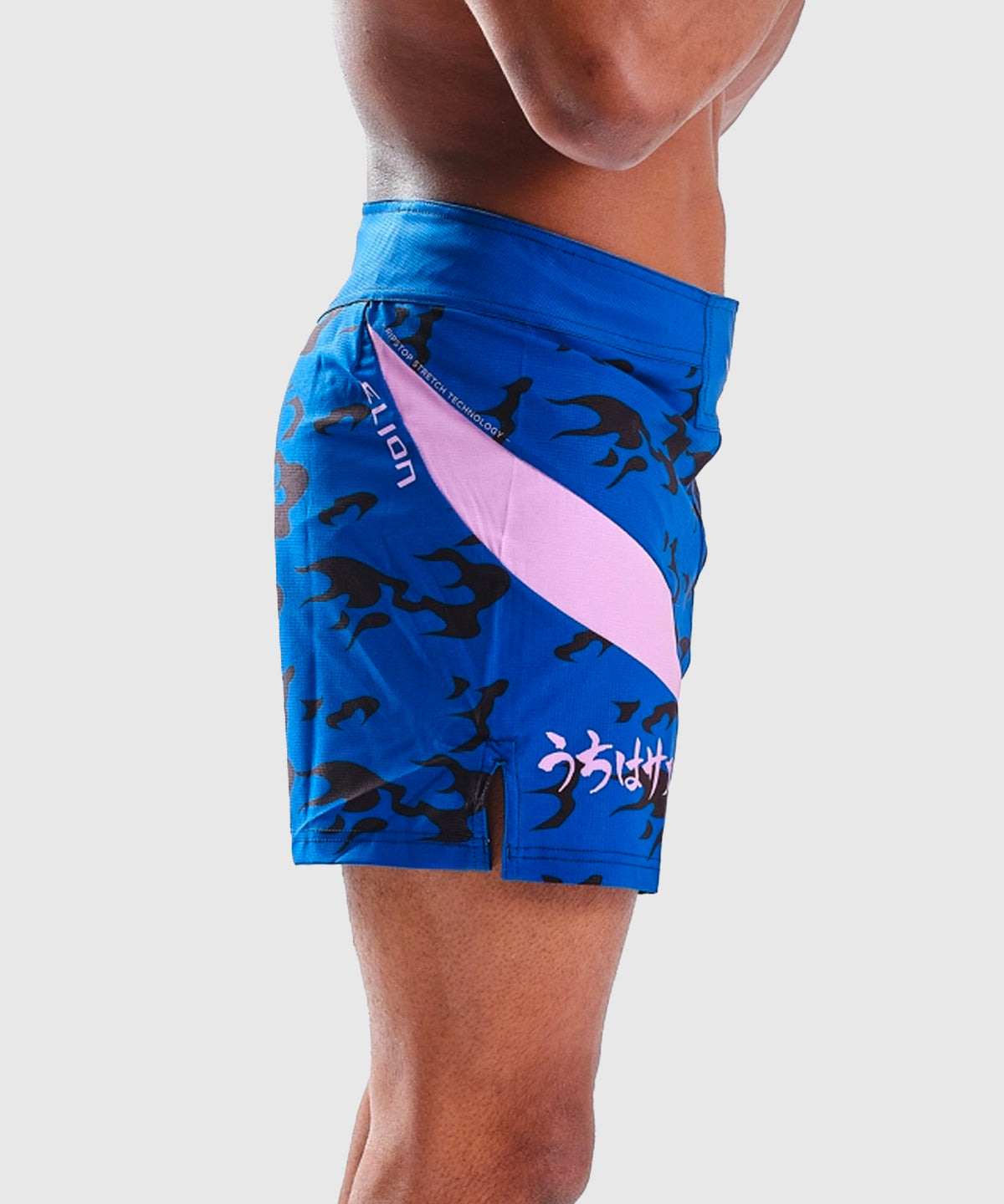 Elion X Naruto Sasuke Fightshorts - Azul