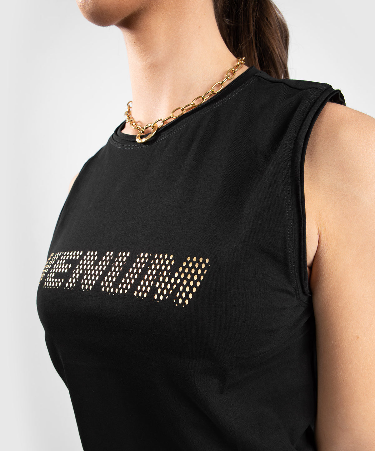 Venum Lightning Tank Top – Schwarz/Gold