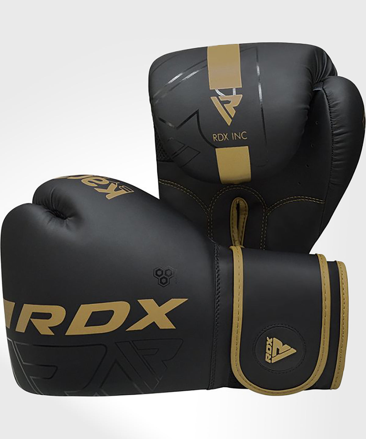 RDX F6 Kara Boxing Gloves - Black/Gold