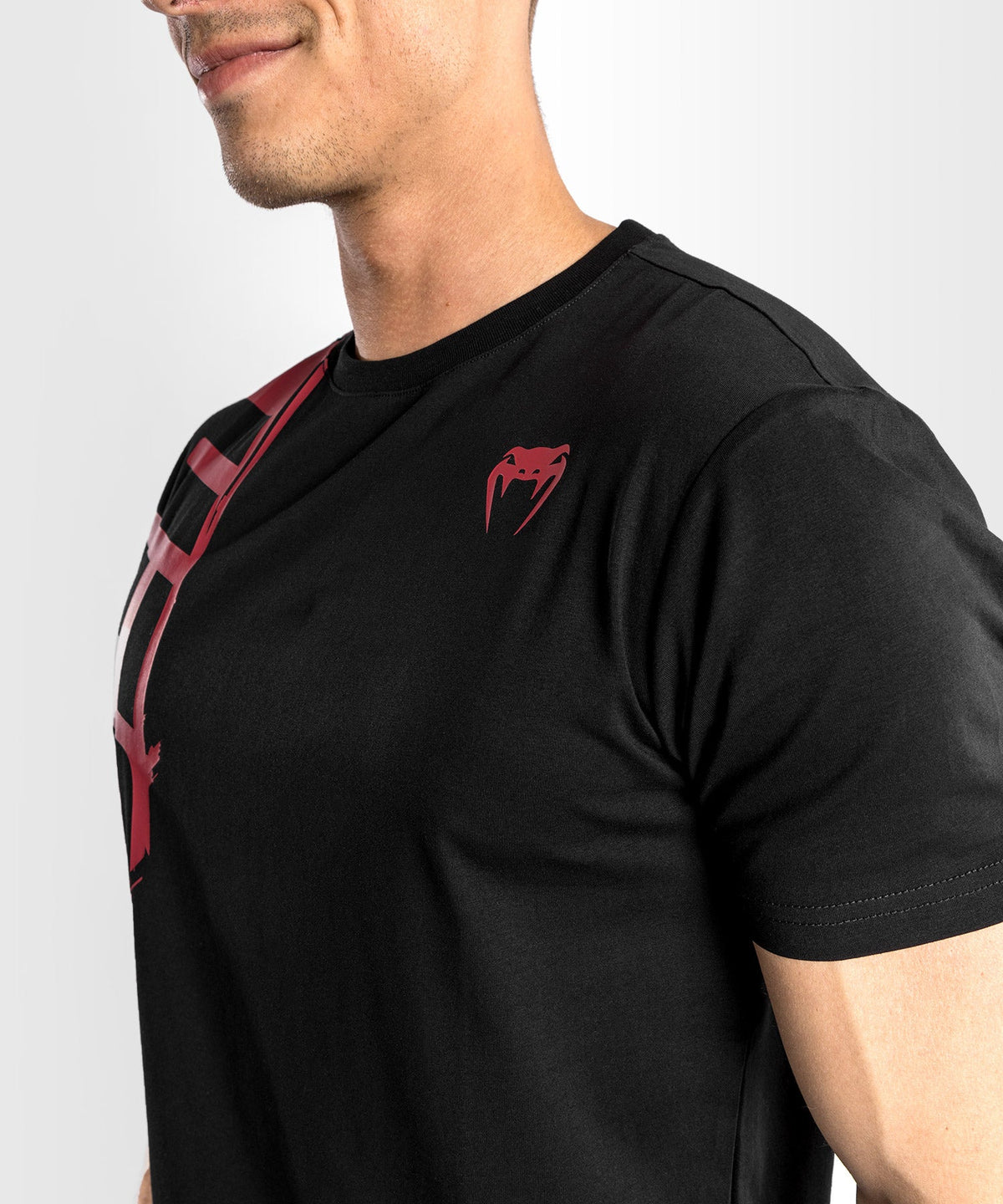 UFC T-Shirt Venum Authentic Fight Week 2.0 - Short Sleeve - Black/Red