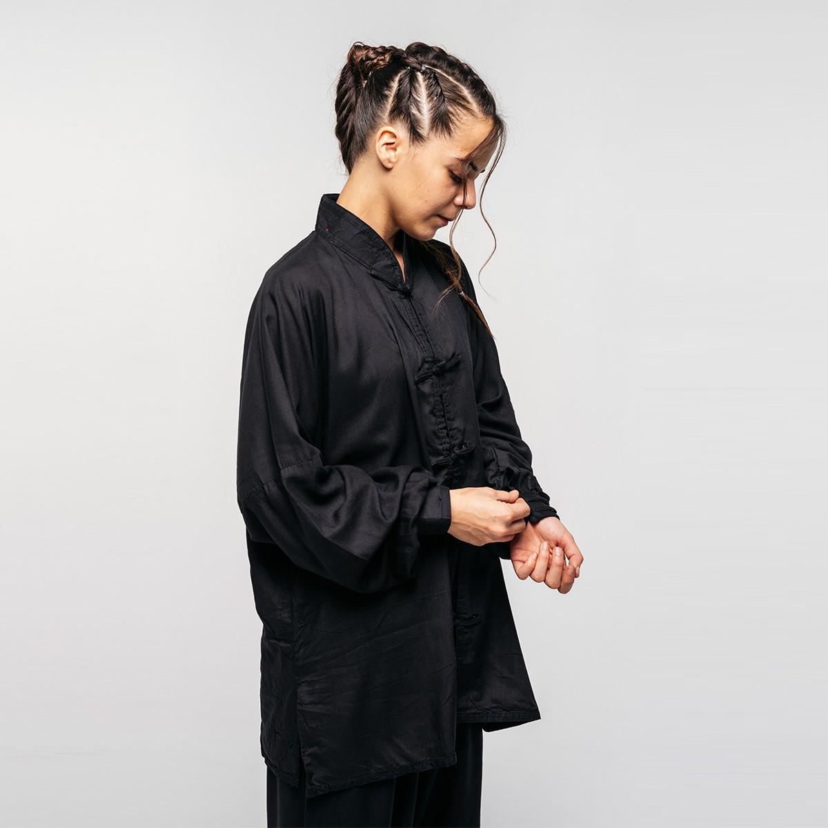 FUJIMAE Training Anzug – Schwarz