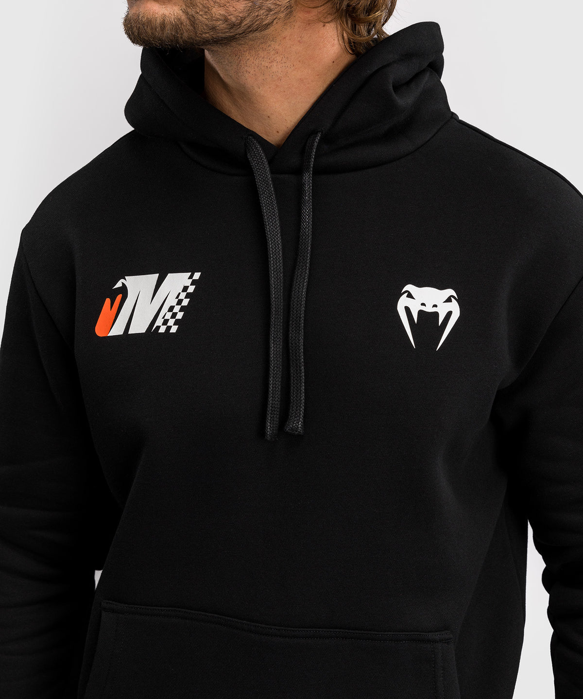 Venum Motorsport Hoodie - Tiefschwarz