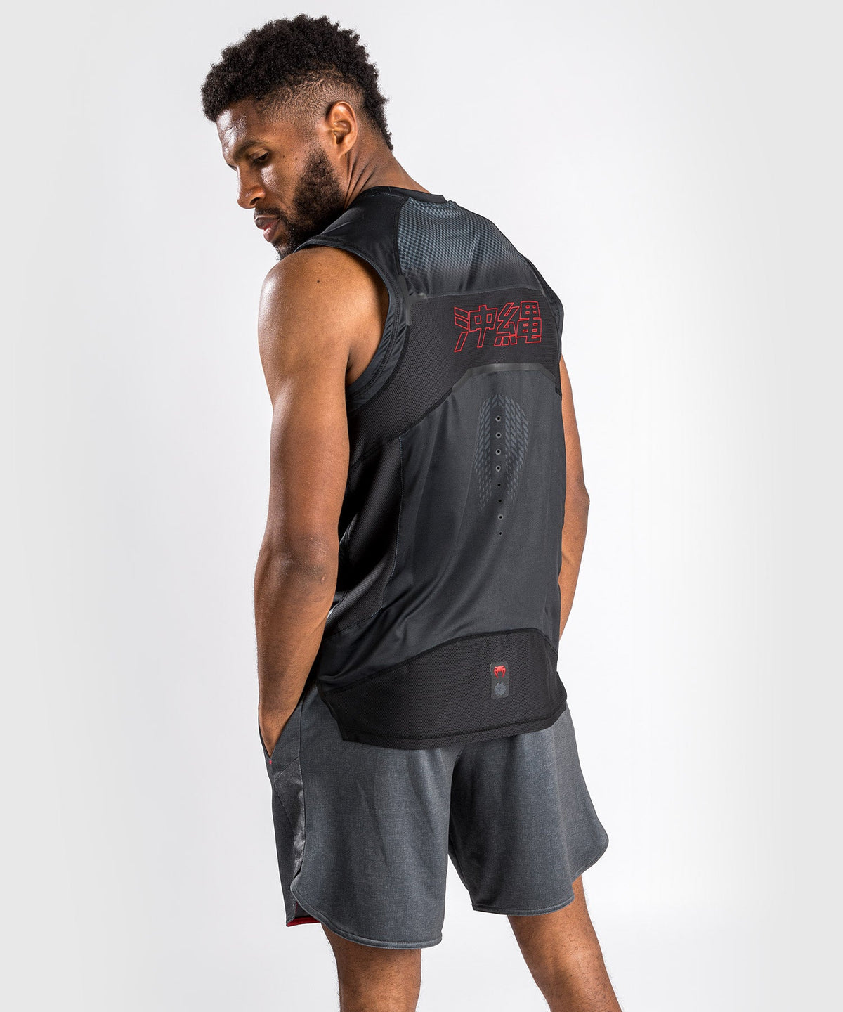 Débardeur Dry Tech Venum Okinawa 3.0 - Noir/Rouge