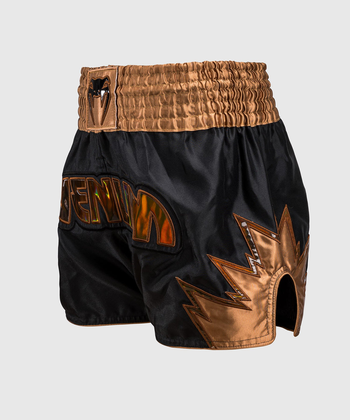 Shorts de Muay Thai Venum Inferno - Noir/Bronze