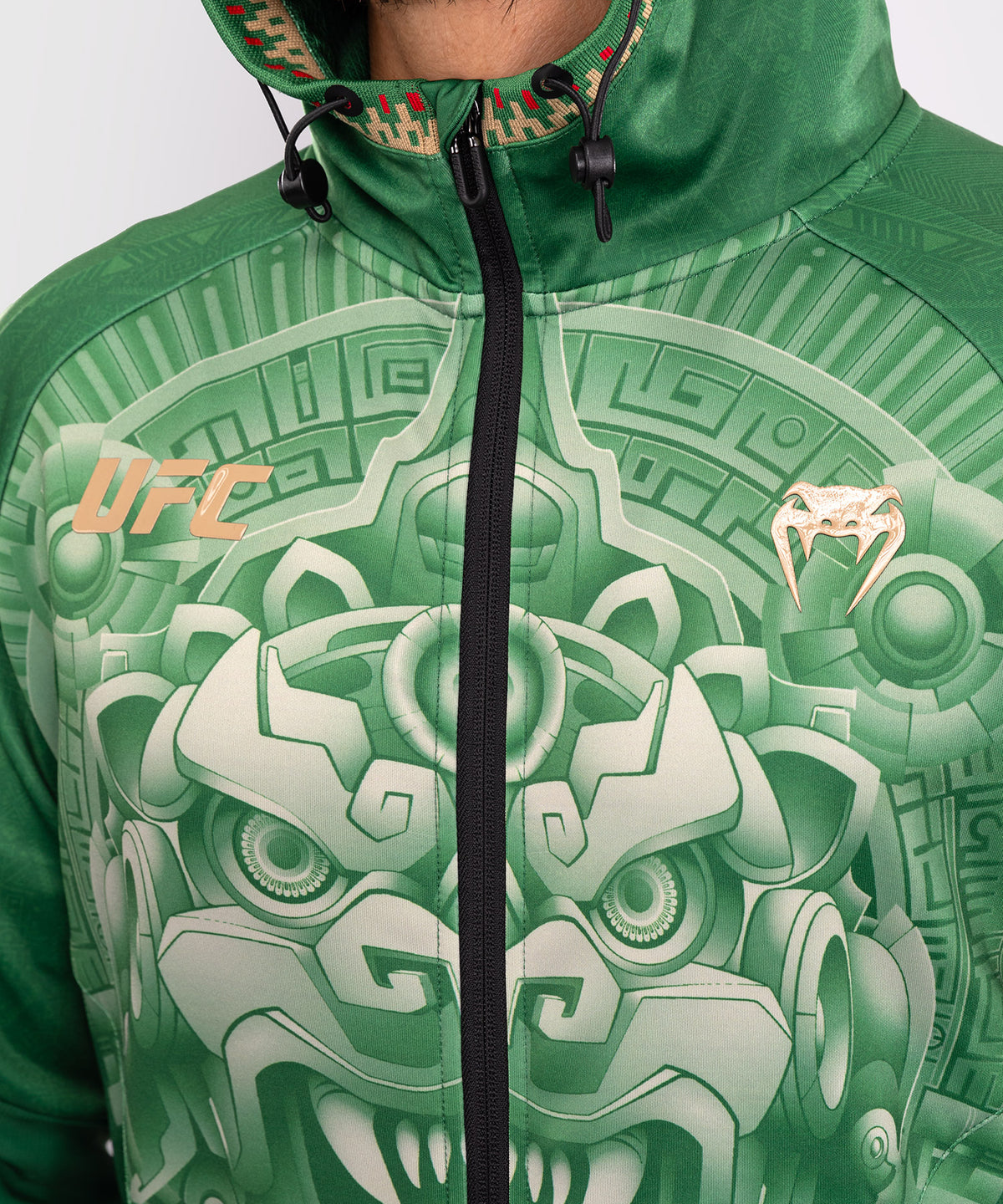 Sweat à Capuche UFC Noche 2.0 by Venum Authentic Fight Night - Vert