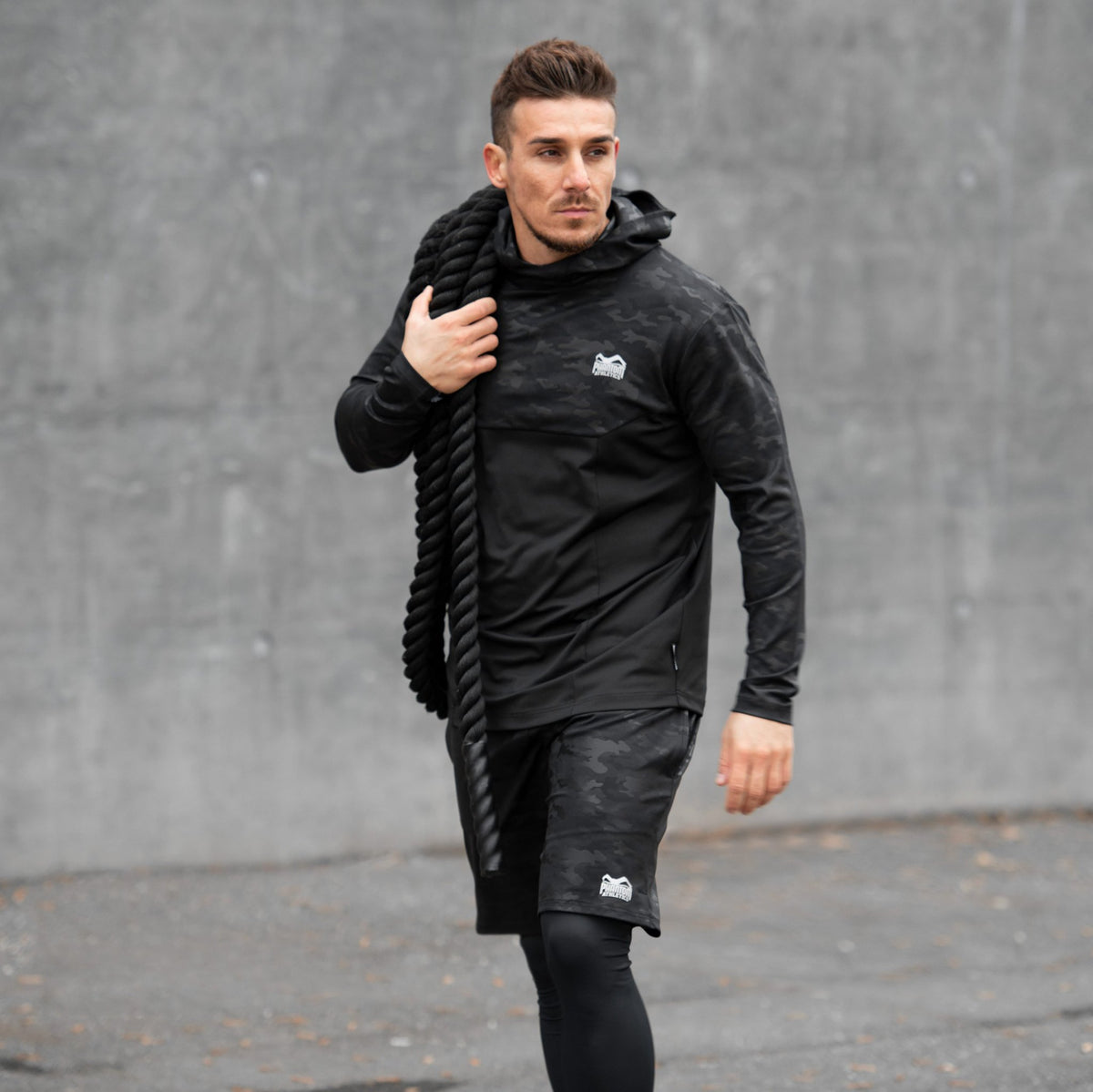 Sweatshirt À Capuche Phantom Athletics Shadow - Noir