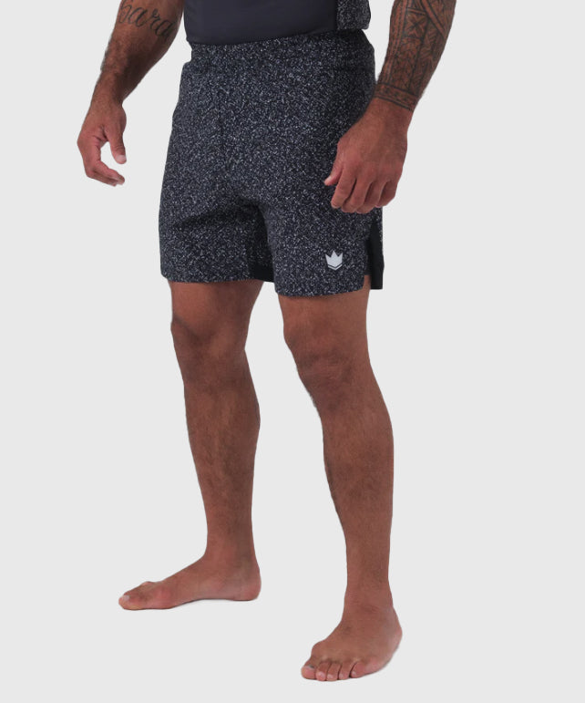 Short de MMA Kingz Hybrid - Noir/Blanc