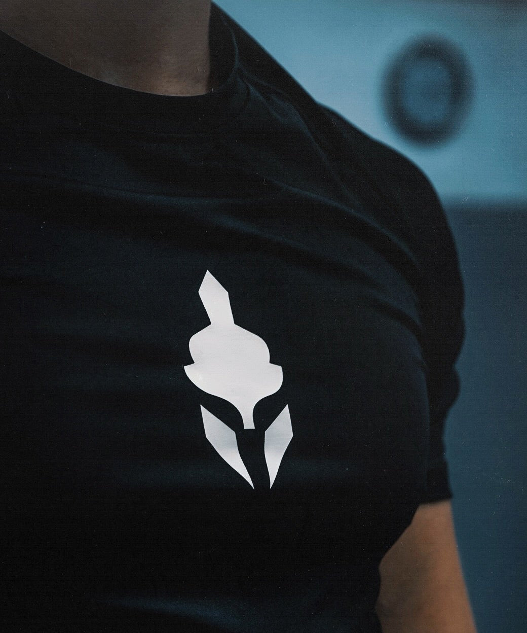 Tyce Skin Kurzarm-Kompressionsshirt - Schwarz