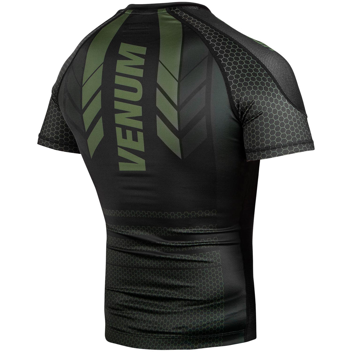 Venum Technical 2.0 Rashguard - Short Sleeves - Black/Khaki - Exclusive
