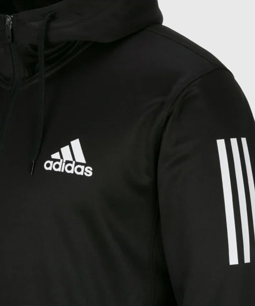 Adidas Boxwear Tech Zipped Hoodie - Black/White