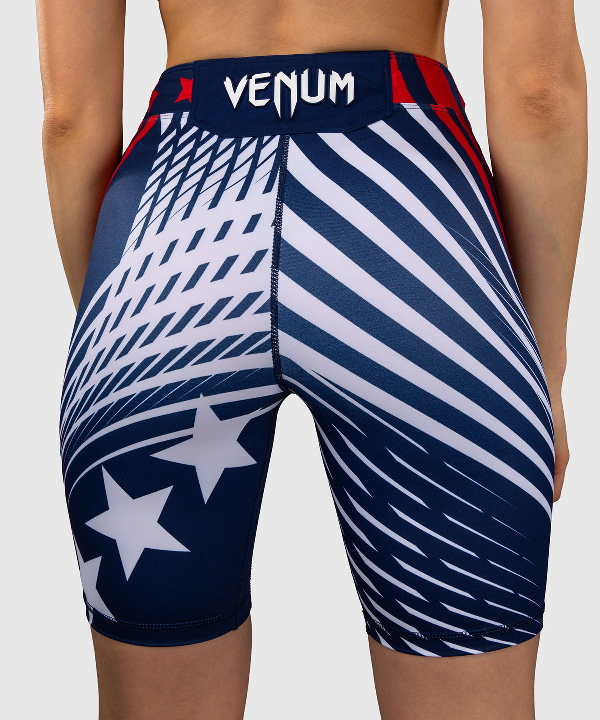 Official UFC Freedom 250 by Venum Authentic Vale Tudo Shorts im Long Fit für Damen - Blau