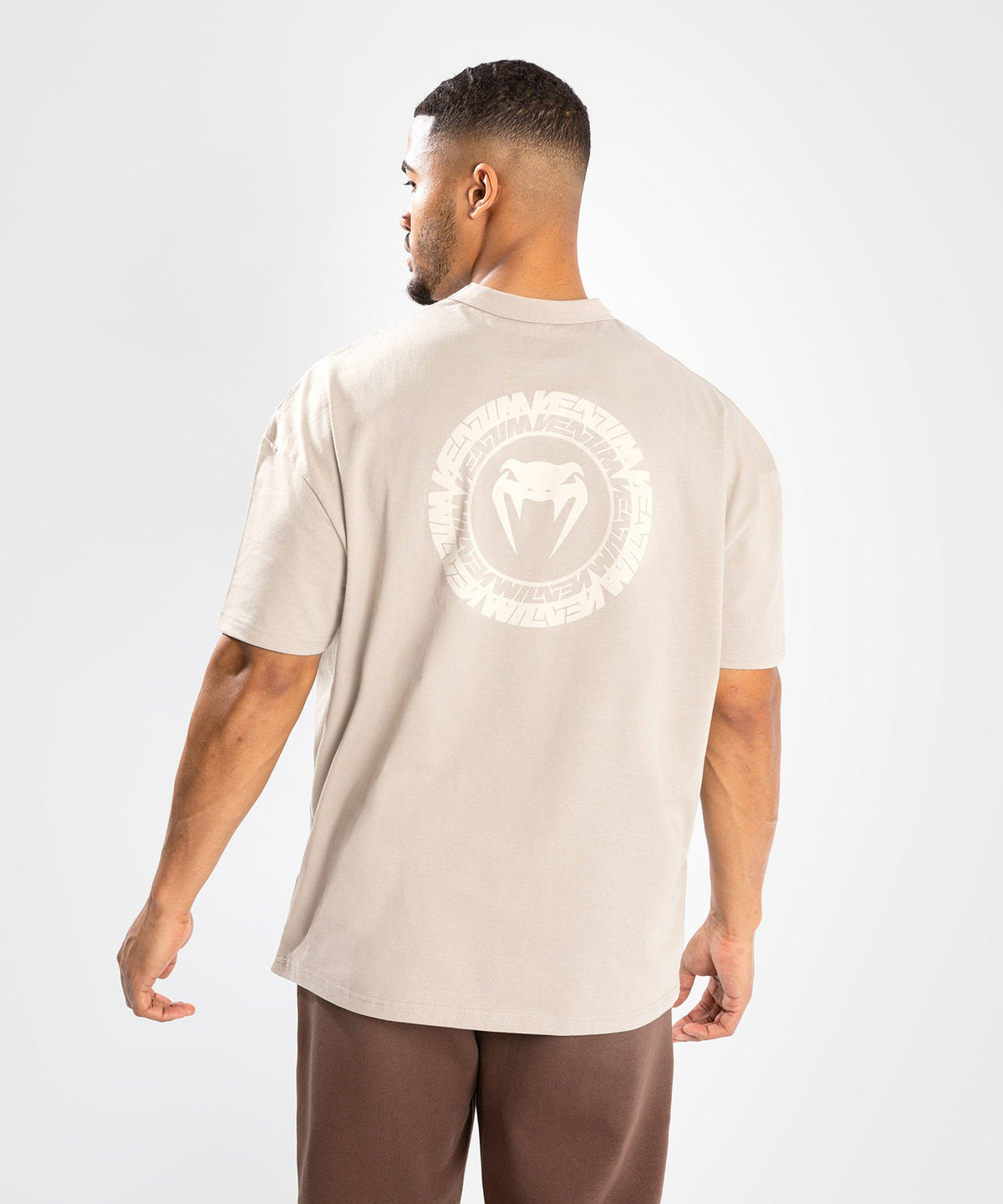 T-shirt Vortex XL Venum - Coupe oversize - Sable