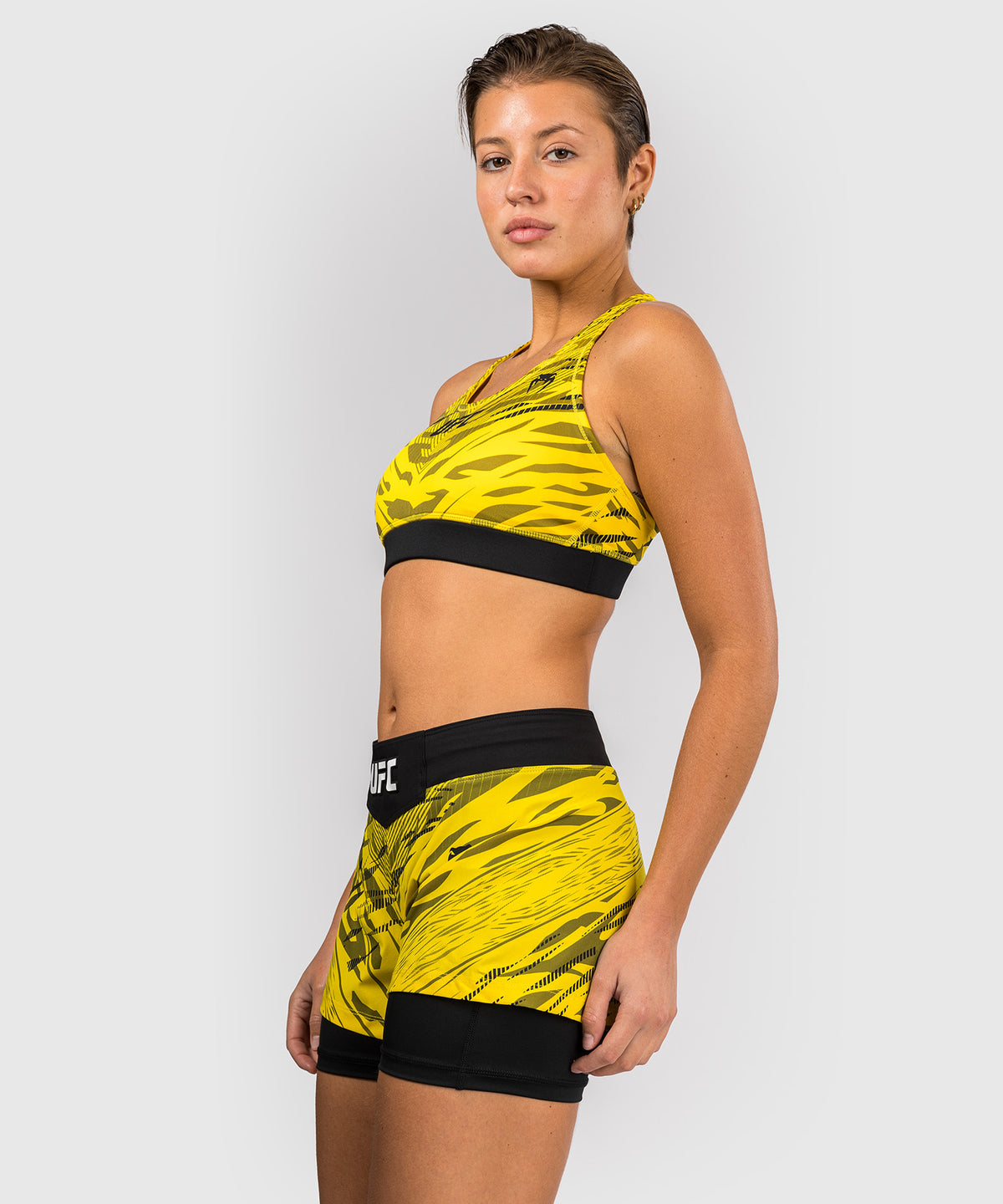 Brassière pour Femmes UFC Fusion by Venum Authentic Fight Night - Jaune