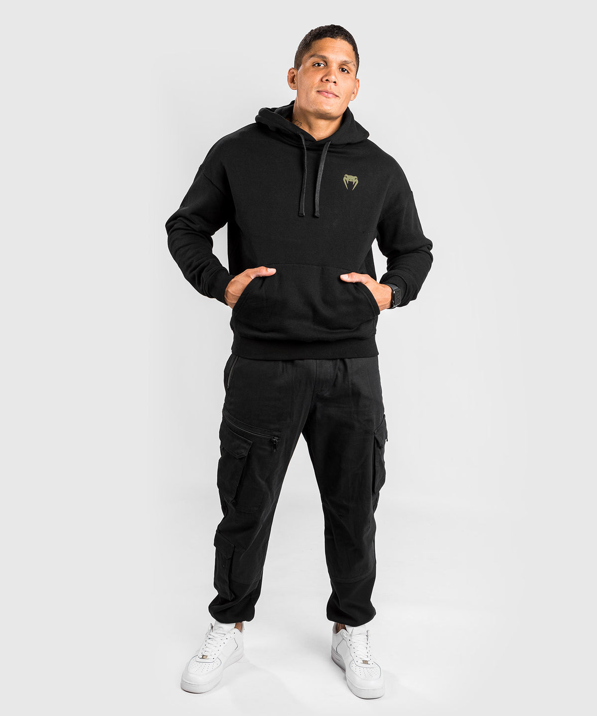 Sweatshirt à Capuche Venum Fangs - Coupe Oversize - Noir