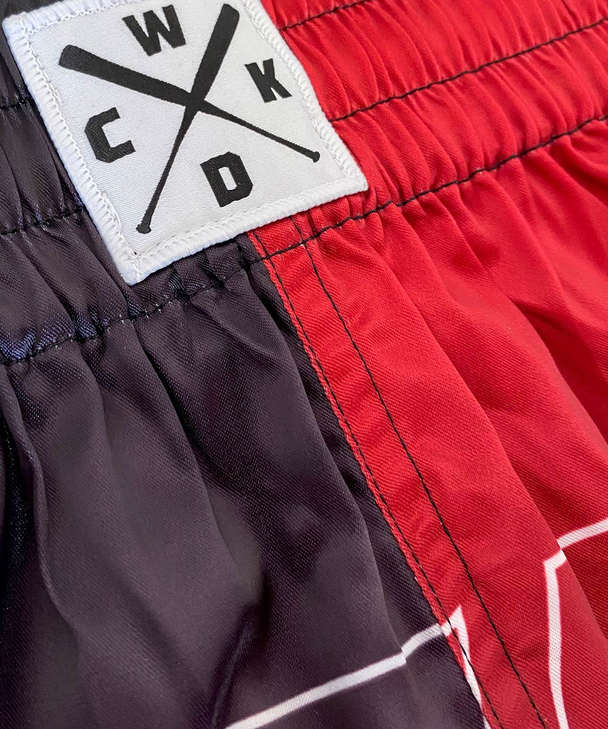 Short de Muay Thai Wicked One Raw - Rouge