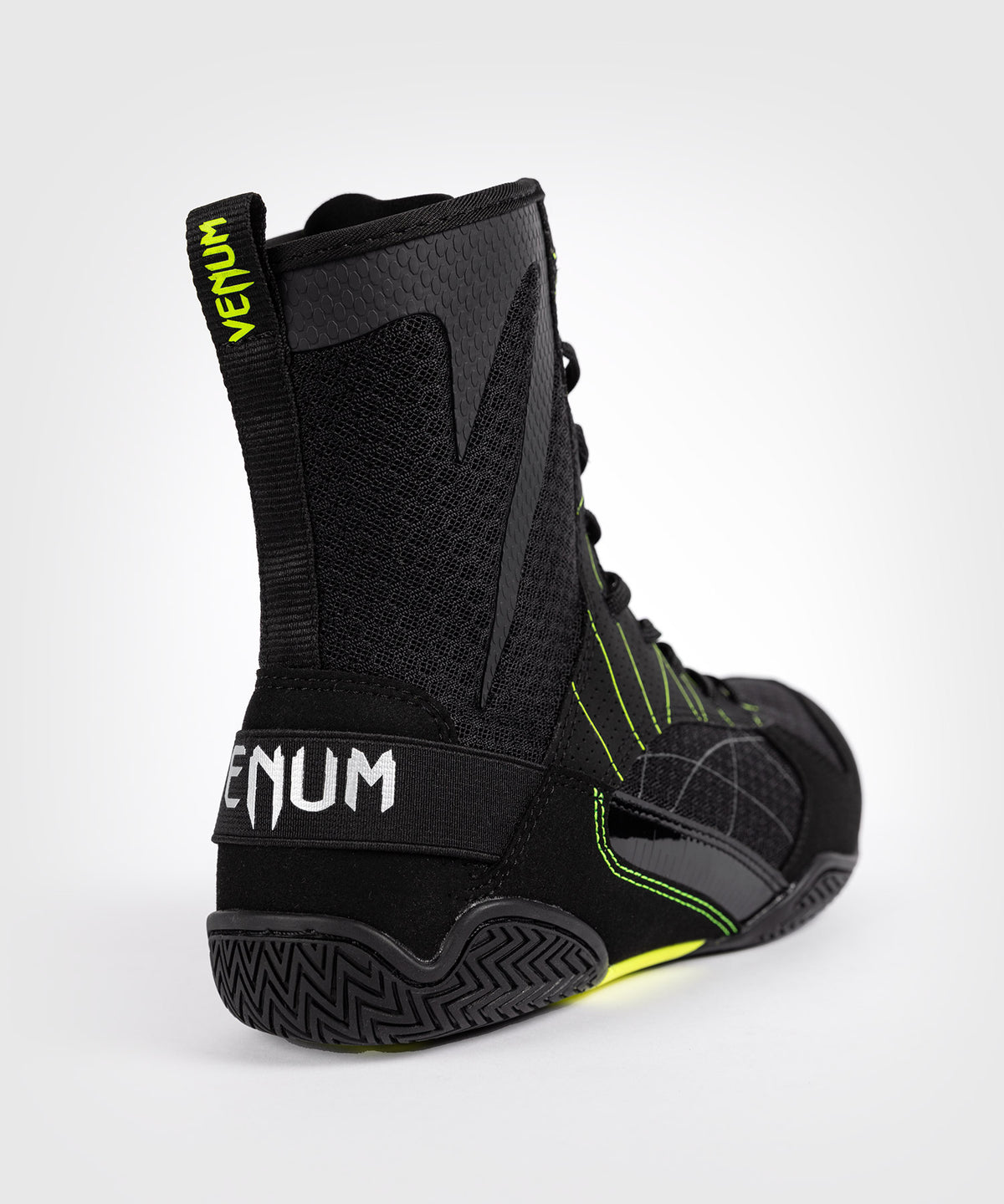 Venum Training Camp 4.0 Elite Boxing Schuhe - Schwarz/Neon Grün
