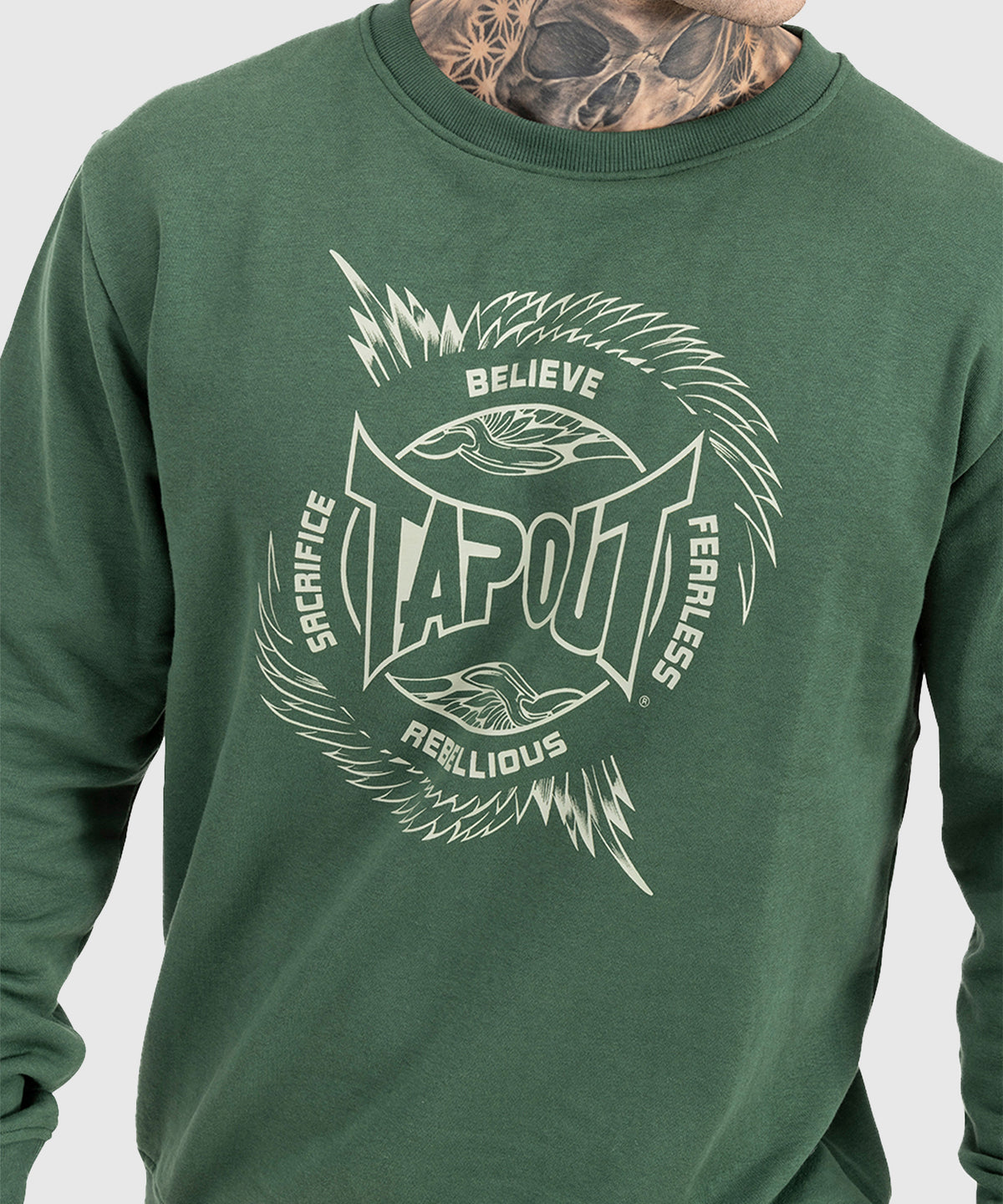 Tapout Spirit Felpa - Verde