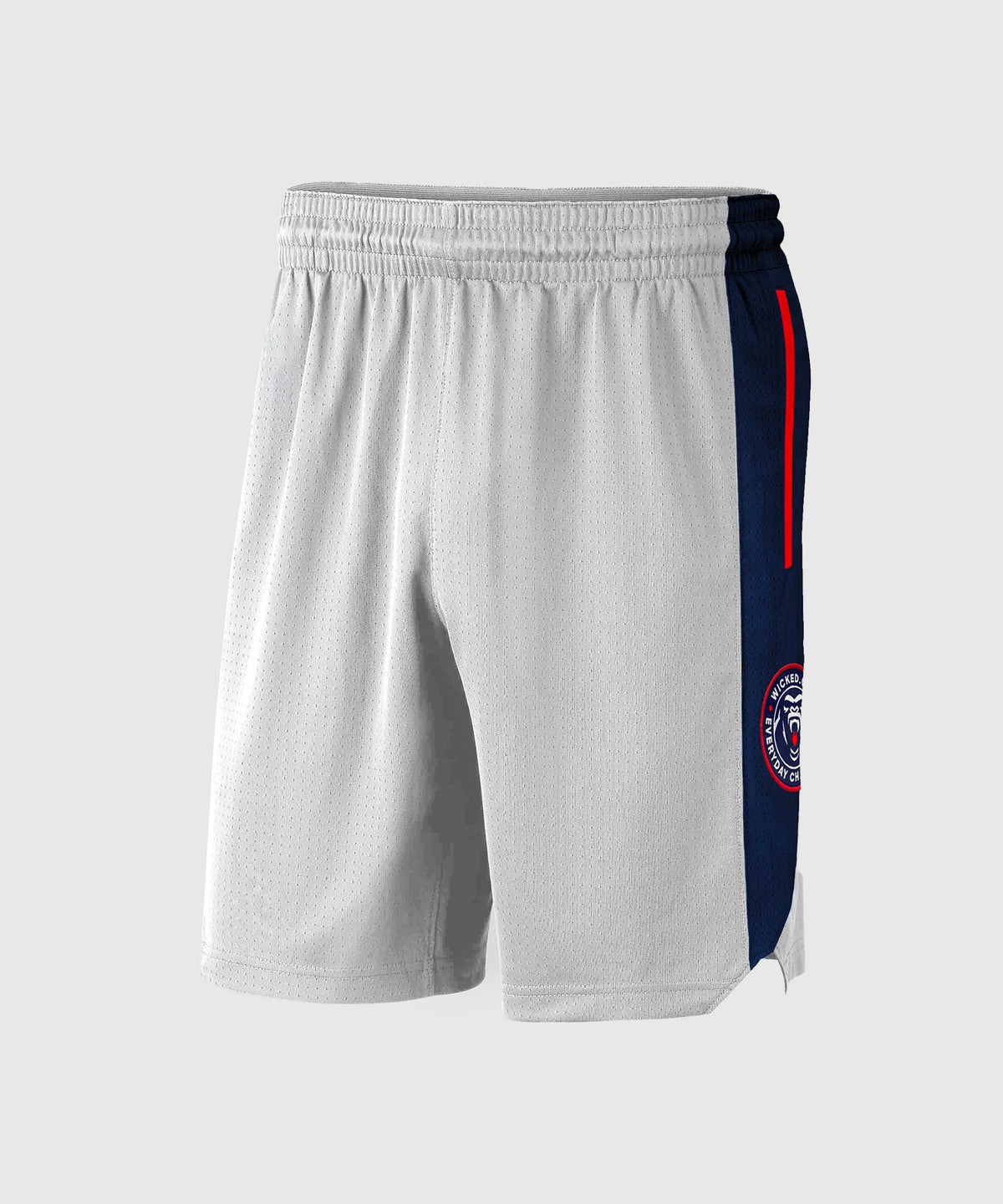 Short de MMA Wicked One Whacks - Blanc/Navy