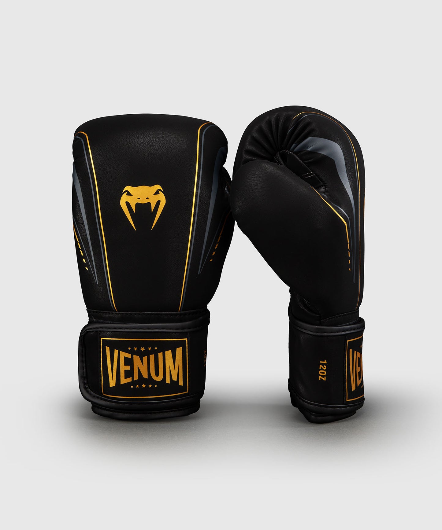 Venum Streamline Boxhandschuhe – Schwarz/Gold