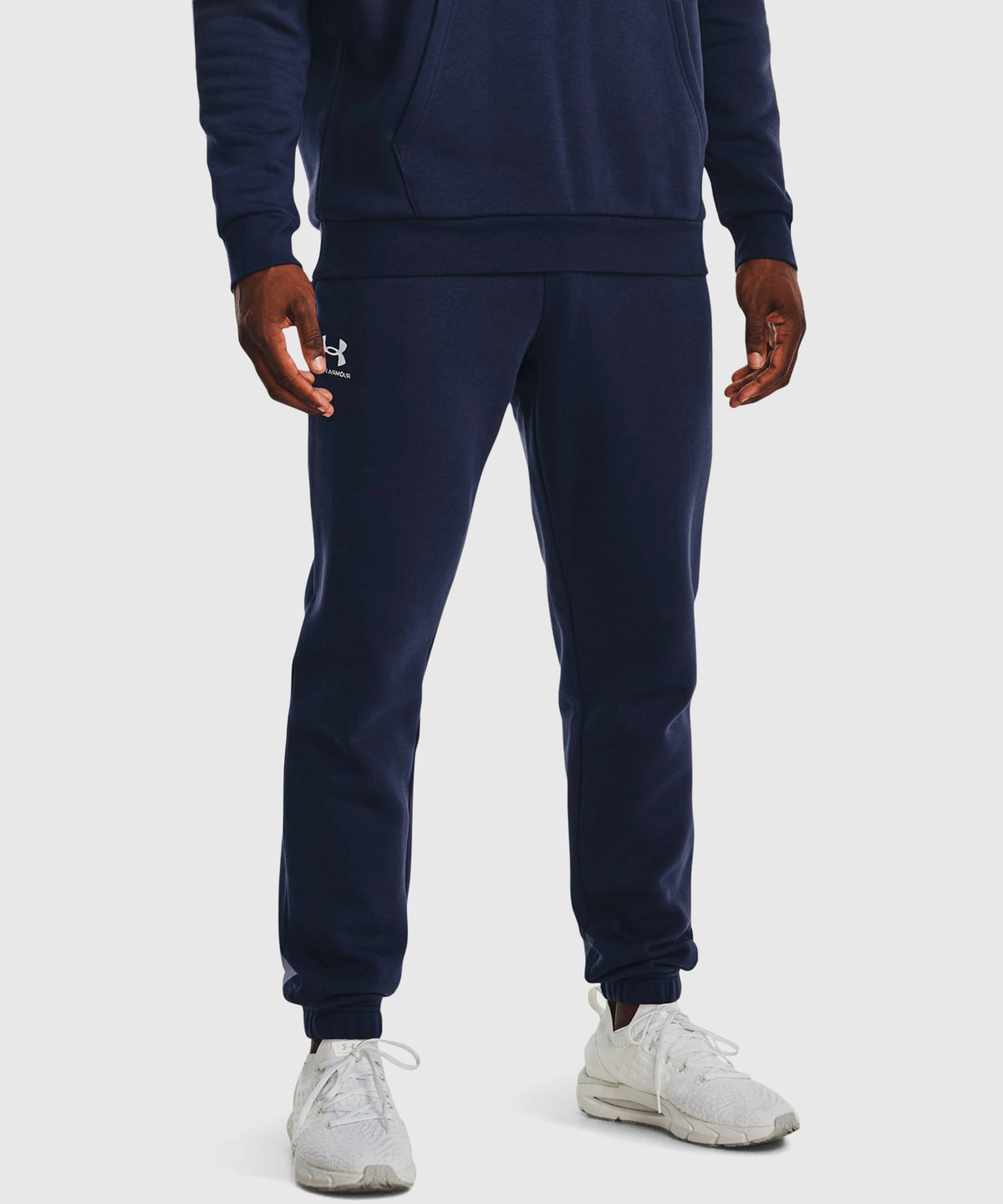 Pantalon De Jogging Under Armour Ua Essential Fleece - Bleu Marine