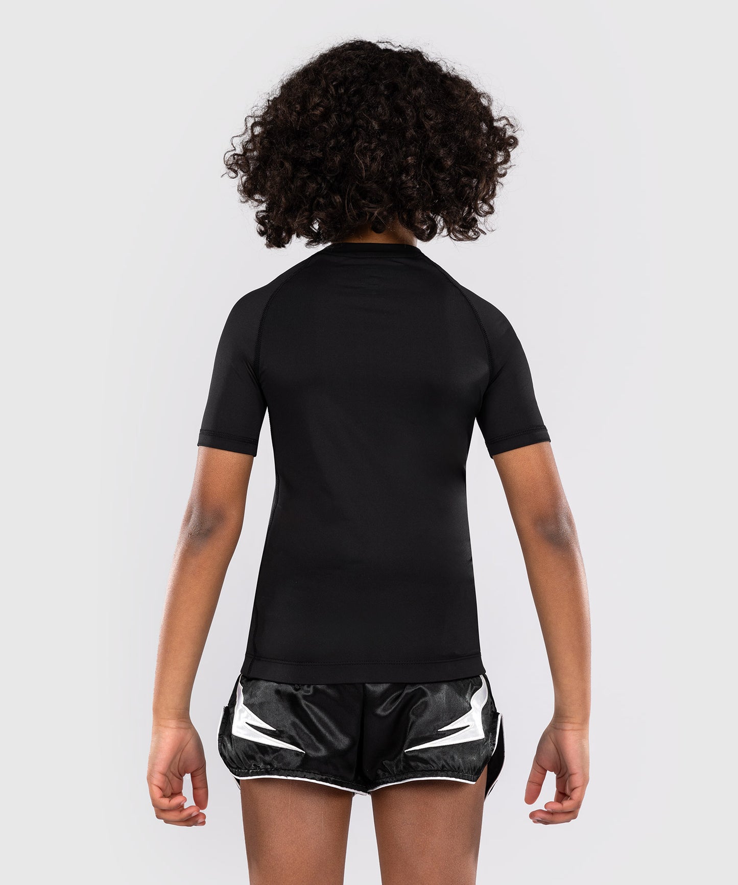 Venum Contender Kinder Rashguards Kurzarm - Schwarz