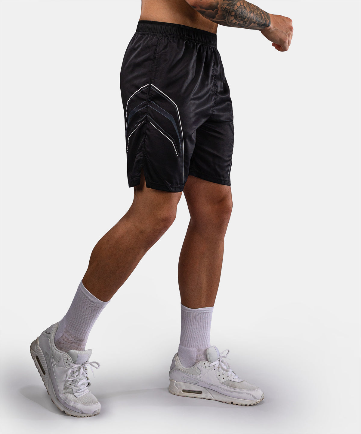 Venum Streamline Training Shorts - Black/White