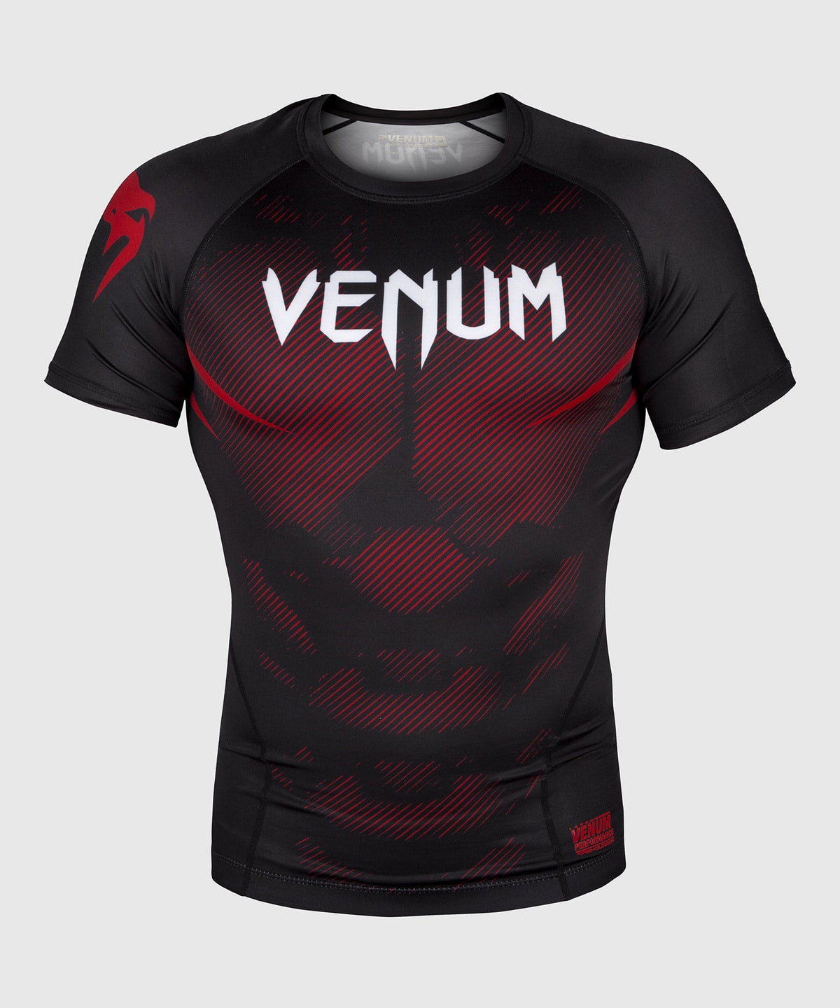 Rashguard Venum NoGi 2.0 - IBJJF Approved Short Sleeve - Black