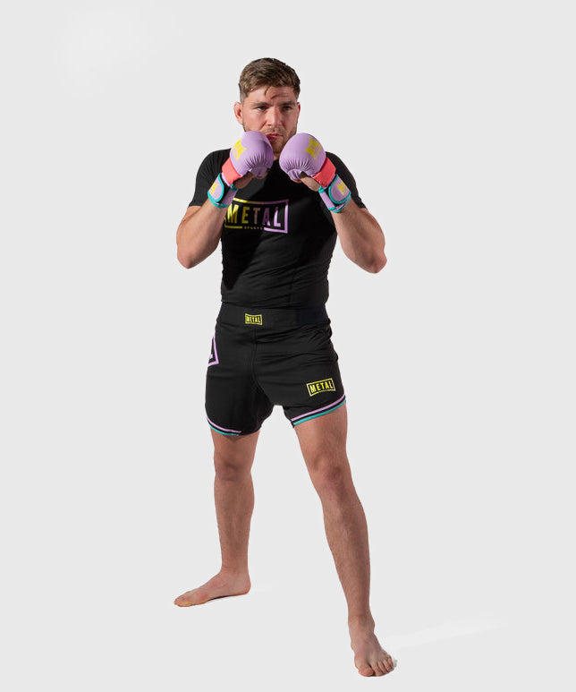 Gants de Sparring MMA Metal Boxe The Shell Post Cutting Treats - Rose