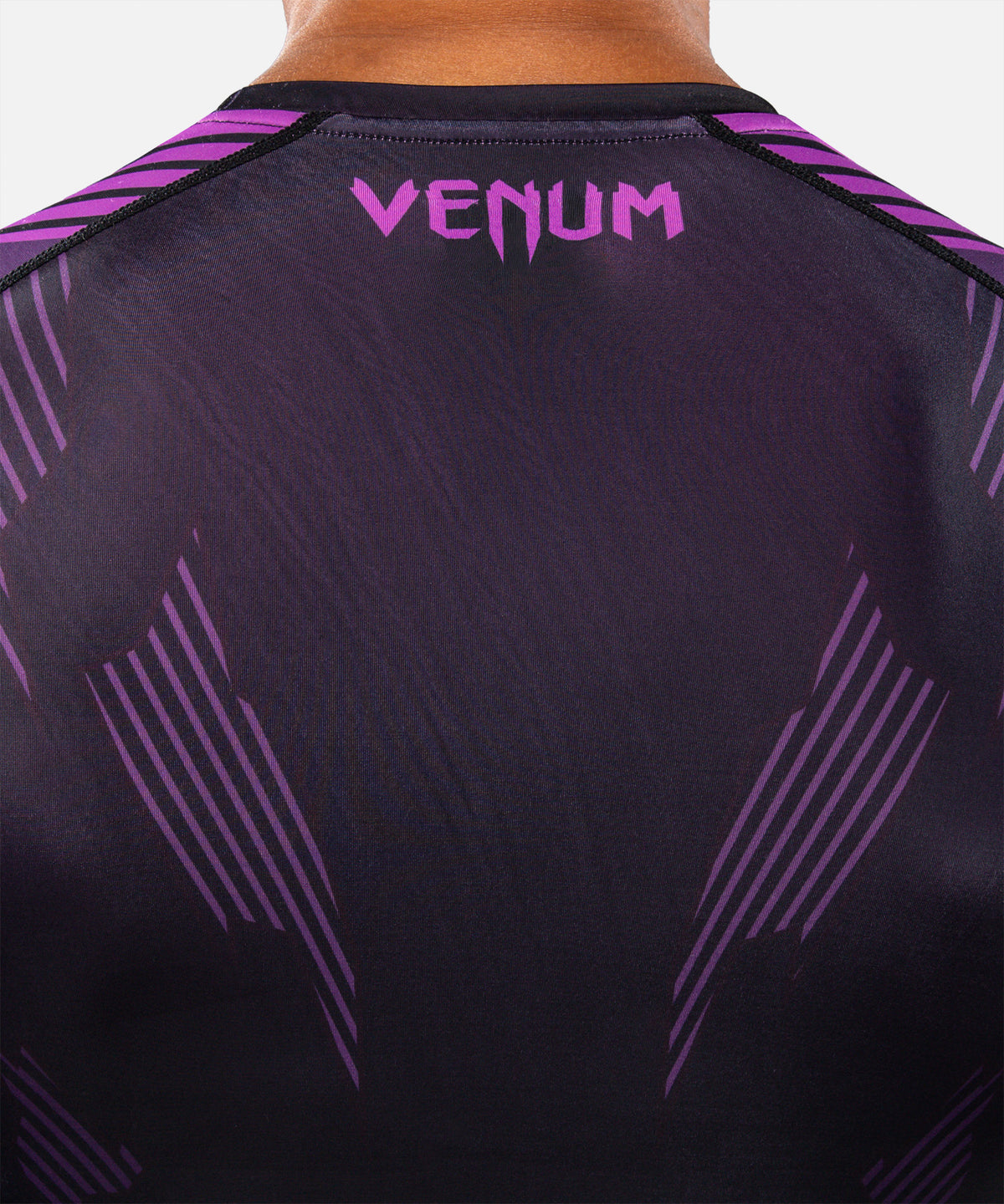Venum No-Gi 6.0 Langarm Rashguard - Schwarz/Lila