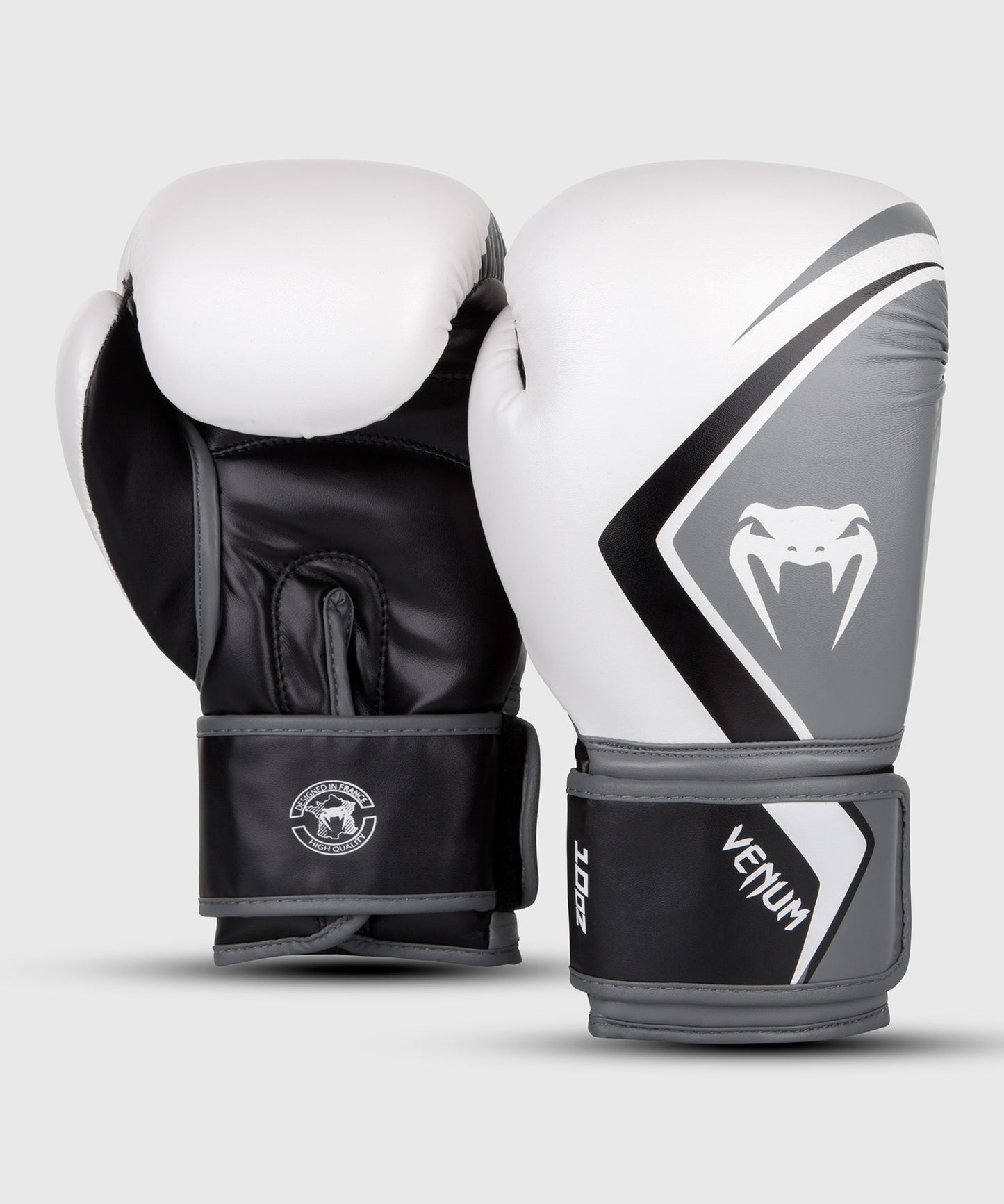 Venum Boxhandschuh Contender 2.0 - Weiß/Grau-Schwarz