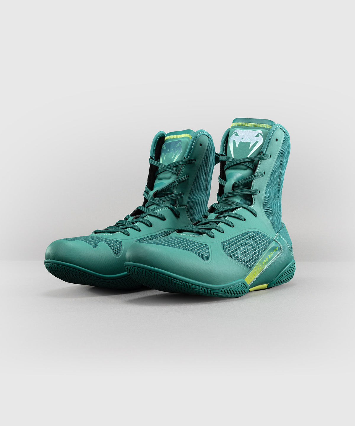 Chaussures de Boxe Venum Elite Neo – Vert/Jaune Néon