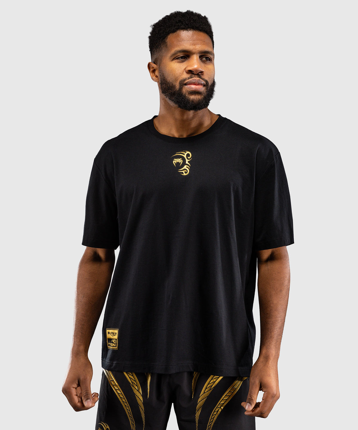 Venum x Mike Tyson Tiger Maglietta - Nero/Oro